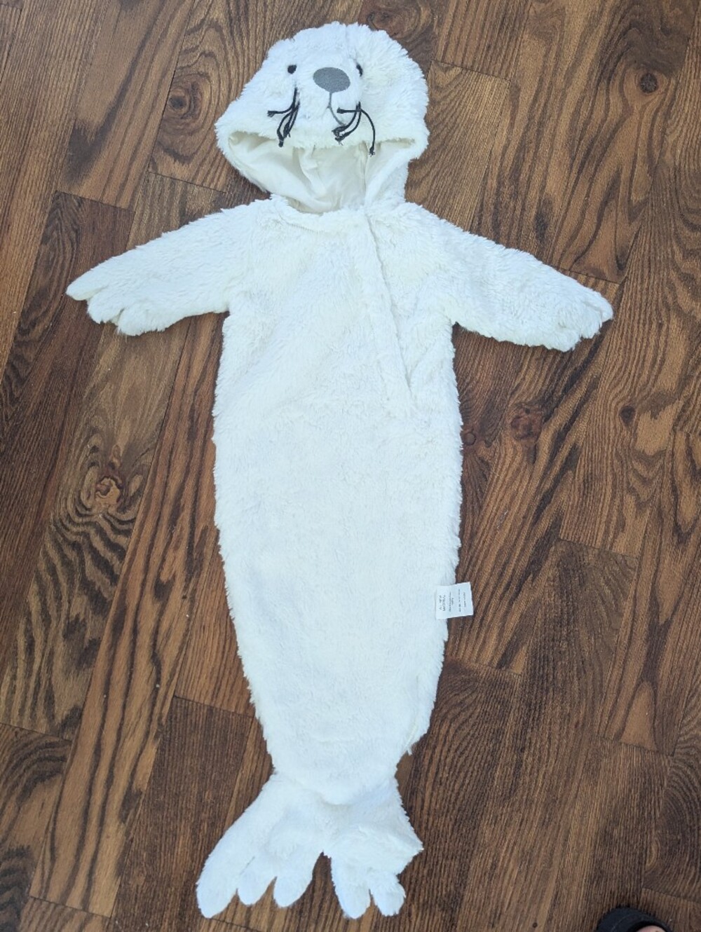 pottery barn baby seal bunting